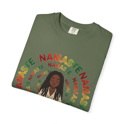 Namaste Meditation T-Shirt — Peaceful Yoga Graphic Tee