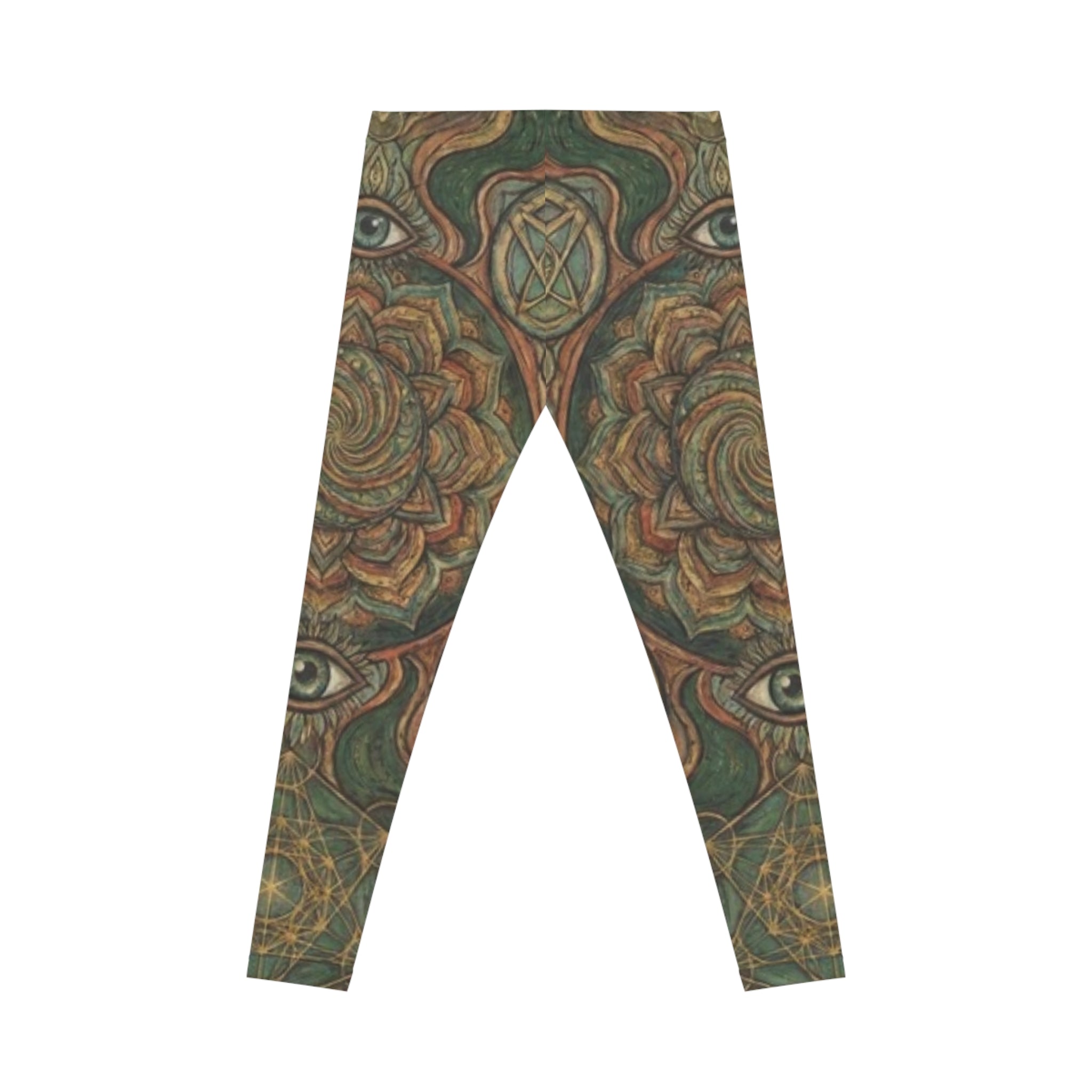 Trippy Boho Dreamcatcher Leggings — Women's Casual Yoga & Everyday AOP Leggings
