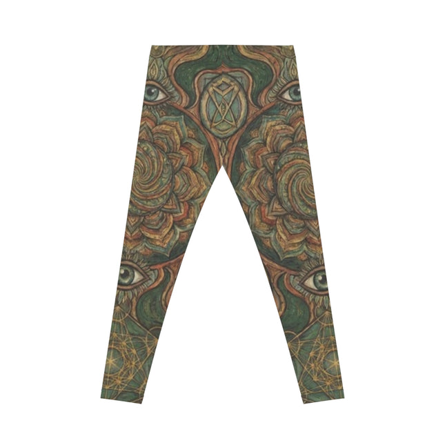 Trippy Boho Dreamcatcher Leggings — Women's Casual Yoga & Everyday AOP Leggings