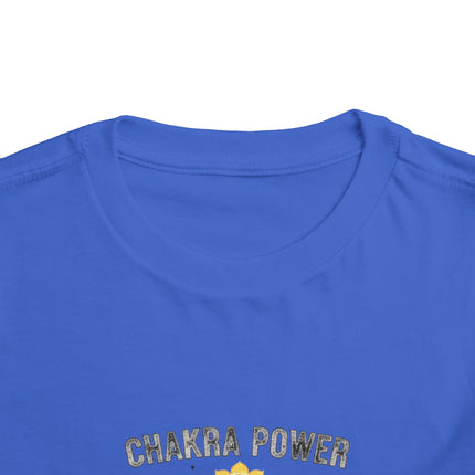 Chakra Power Toddler Tee — Colorful Kids Chakra Energy Shirt