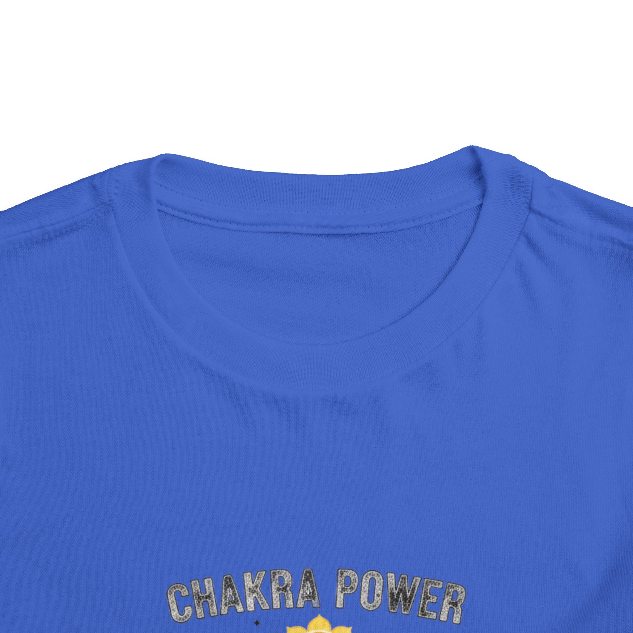 Chakra Power Toddler Tee — Colorful Kids Chakra Energy Shirt