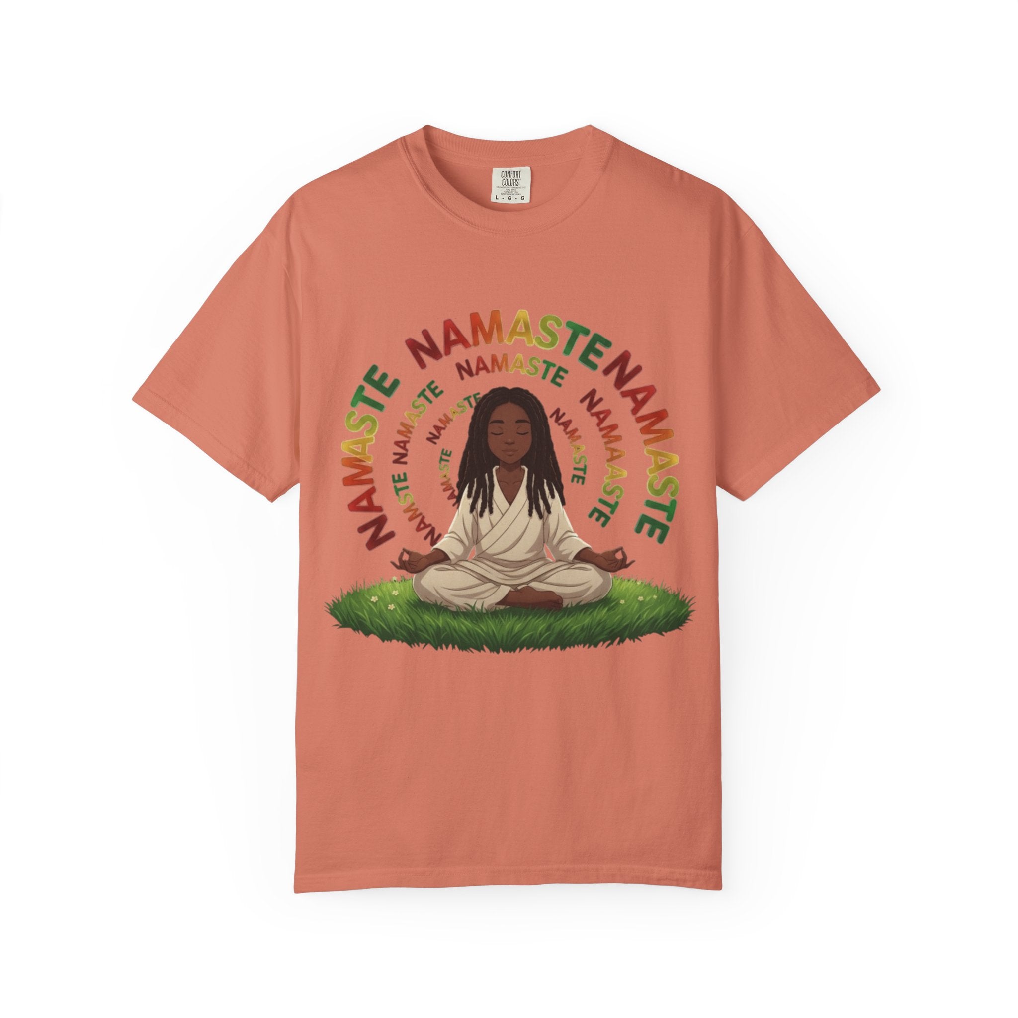 Namaste Meditation T-Shirt — Peaceful Yoga Graphic Tee