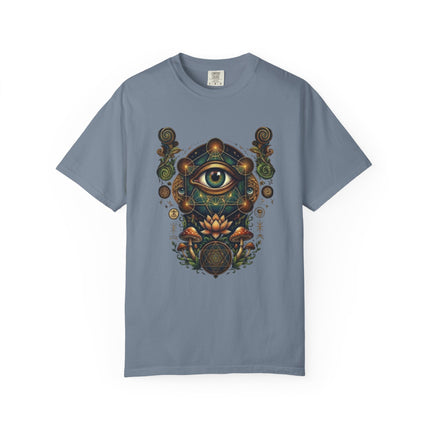 Geometric Eye Themed T-Shirt