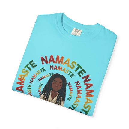 Namaste Meditation T-Shirt — Peaceful Yoga Graphic Tee