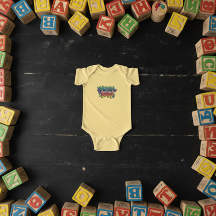 Graffiti 'Special Baby' Infant Bodysuit - Colorful Urban Baby Shower Gift