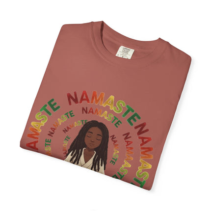 Namaste Meditation T-Shirt — Peaceful Yoga Graphic Tee