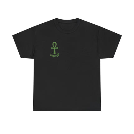 Rooted in Nile T-Shirt — Egyptian Ankh Plant Vibe Tee