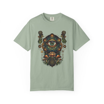 Geometric Eye Themed T-Shirt