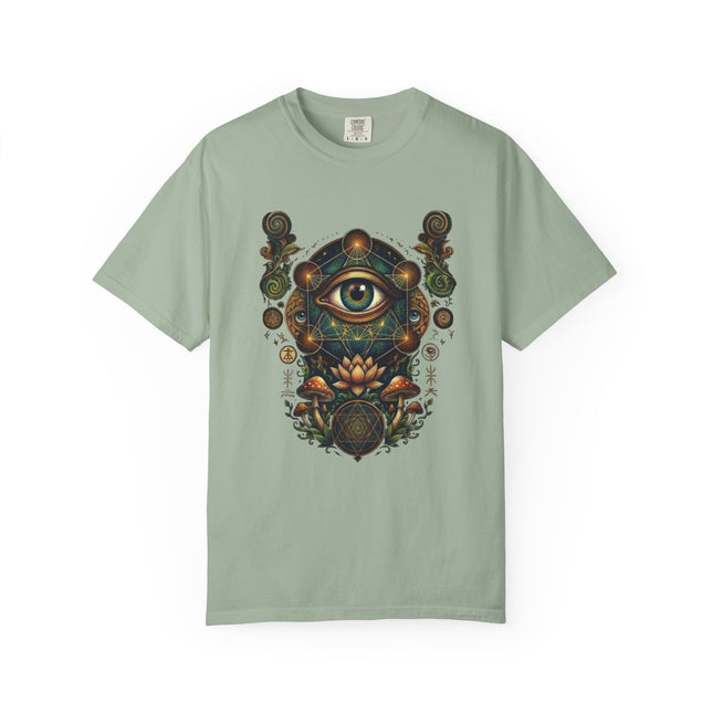 Geometric Eye Themed T-Shirt