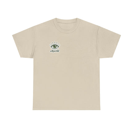WKEWRLD Graphic Tee — Eye Over Globe "Trust The Vision" Shirt
