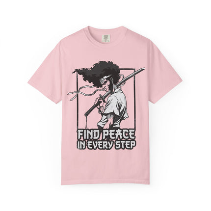 Afro samurai peace T-shirt
