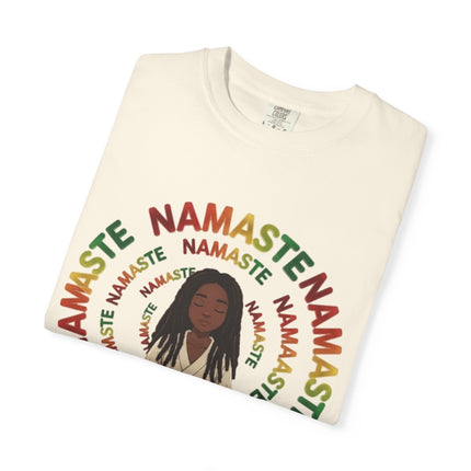 Namaste Meditation T-Shirt — Peaceful Yoga Graphic Tee