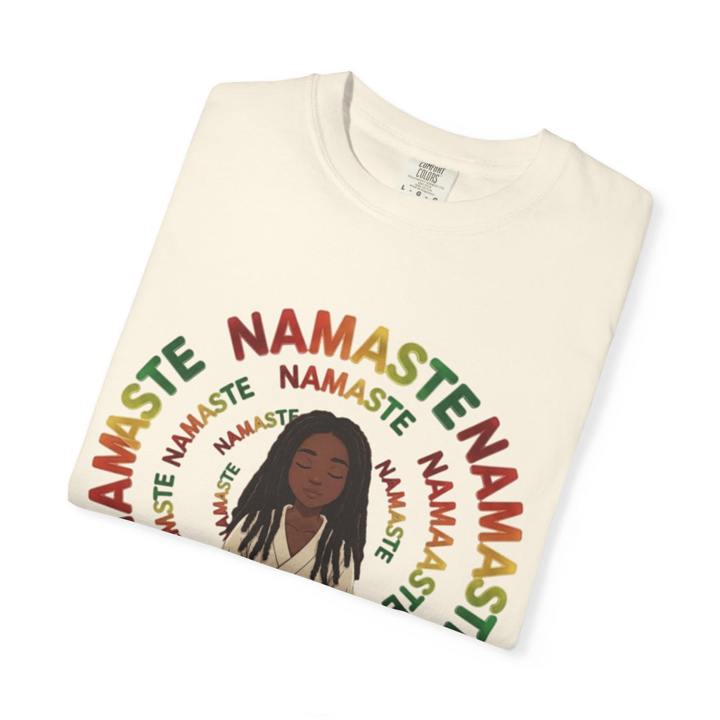 Namaste Meditation T-Shirt — Peaceful Yoga Graphic Tee