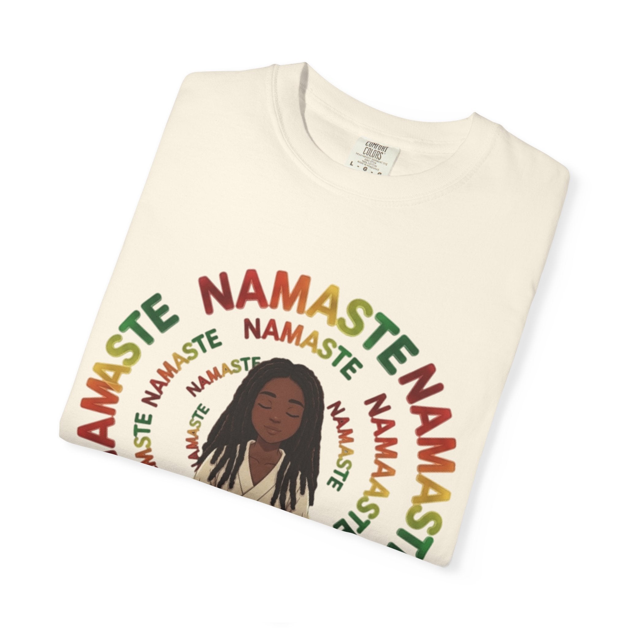 Namaste Meditation T-Shirt — Peaceful Yoga Graphic Tee