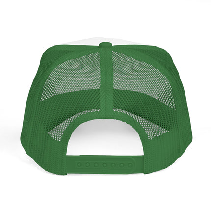 Blissed Plaid Trucker Cap