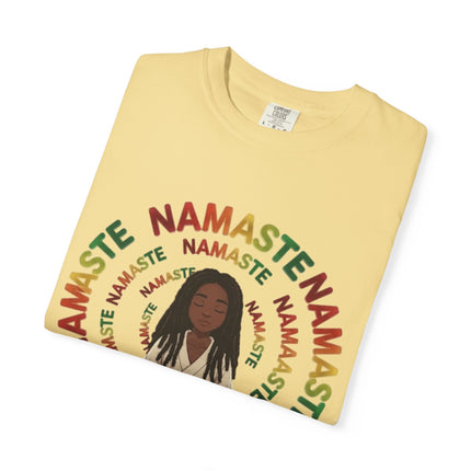 Namaste Meditation T-Shirt — Peaceful Yoga Graphic Tee