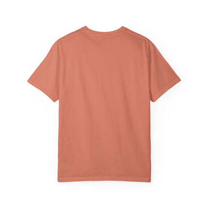 Praying Goat Art T-Shirt — Colorful Surreal Animal Portrait Tee