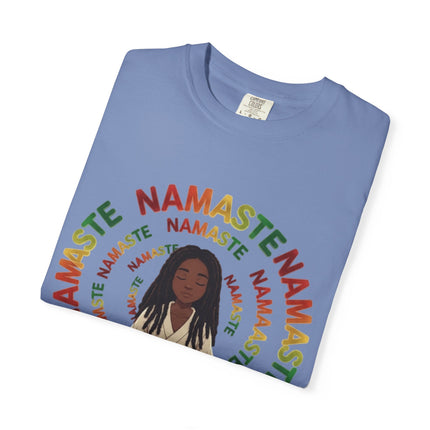 Namaste Meditation T-Shirt — Peaceful Yoga Graphic Tee
