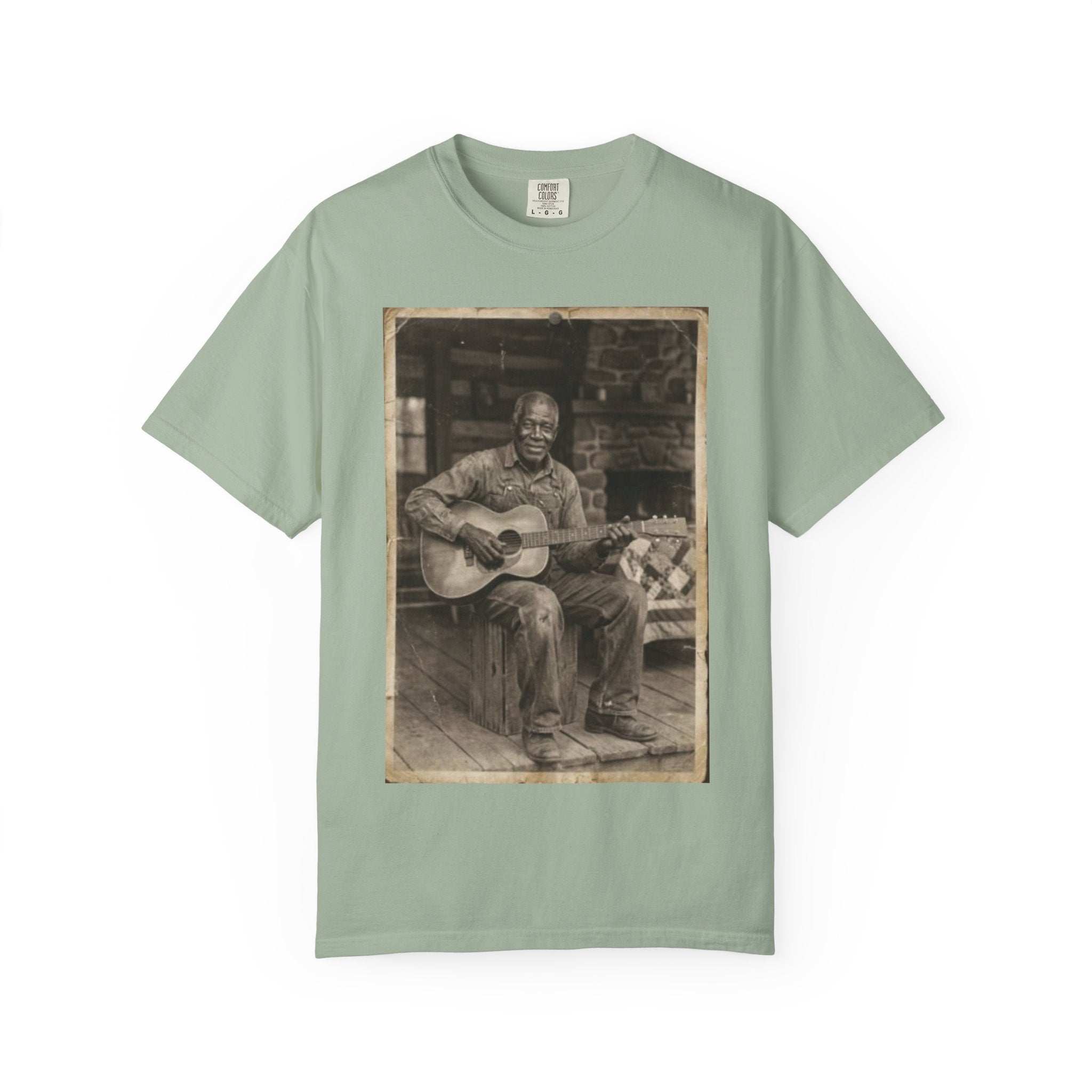 Rustic Guitar Themed T-Shirt