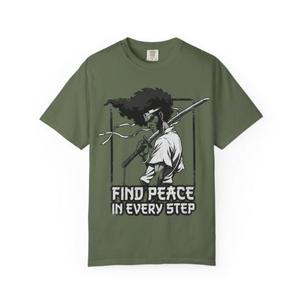 Afro samurai peace T-shirt