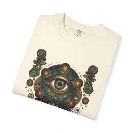 Geometric Eye Themed T-Shirt