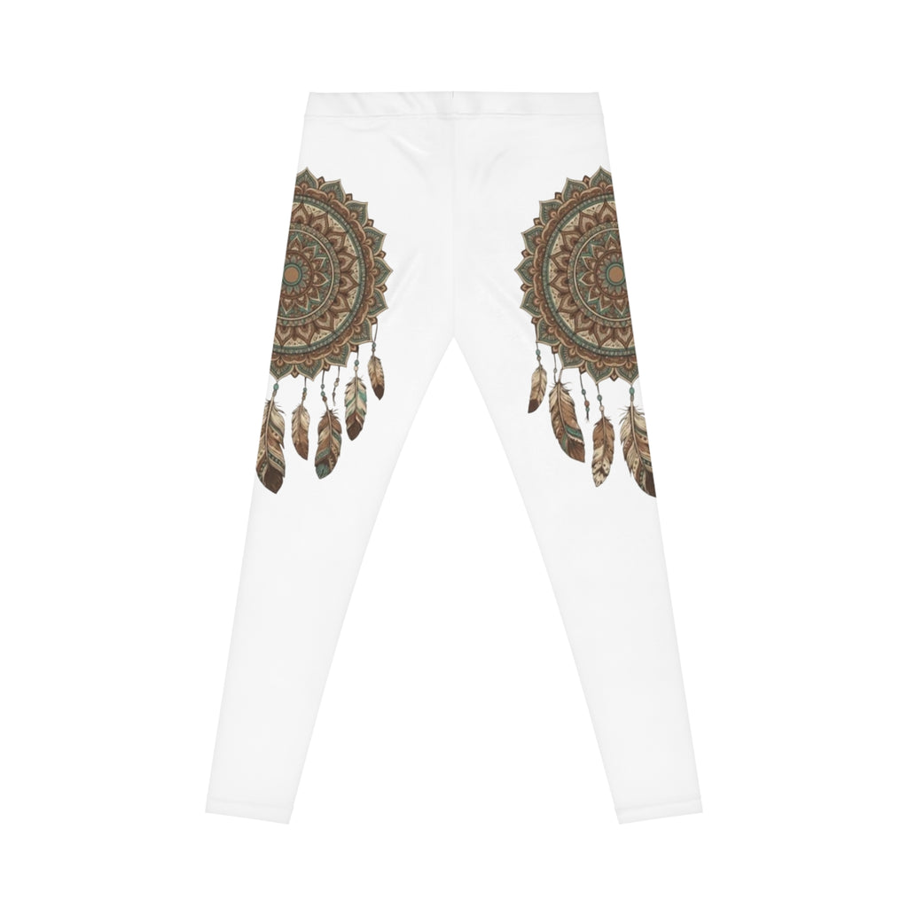 Boho Dreamcatcher Leggings — Women's Casual Yoga & Everyday AOP Leggings
