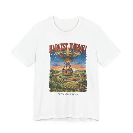 Harvest Journey Tee — 'Nourish the Soul' Vintage Farmhouse Graphic Shirt