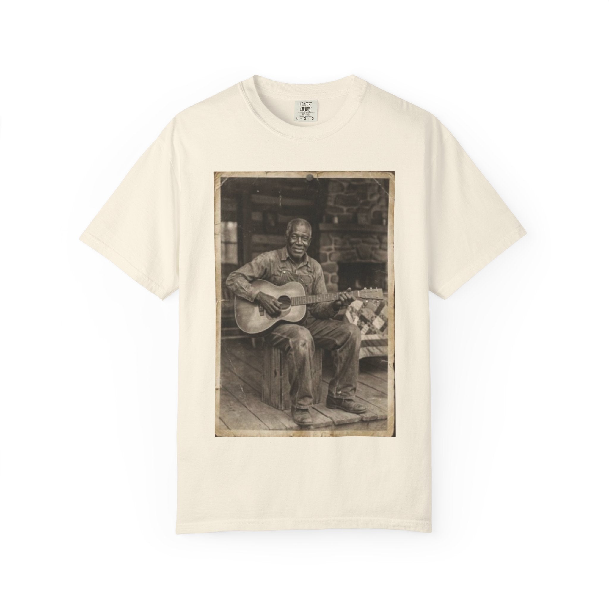 Rustic Guitar Themed T-Shirt