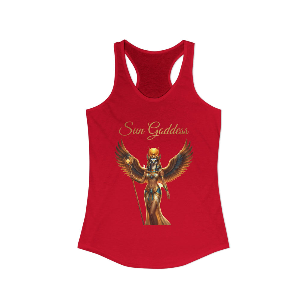sun Goddess Racerback Tank
