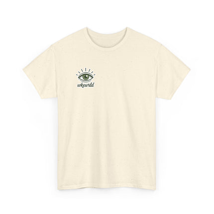 WKEWRLD Graphic Tee — Eye Over Globe "Trust The Vision" Shirt