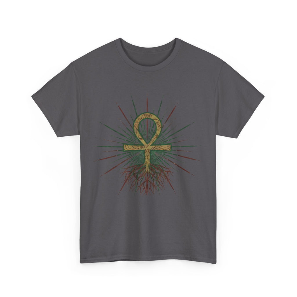 Root Chakra Grounded Ankh T-Shirt (Unisex)
