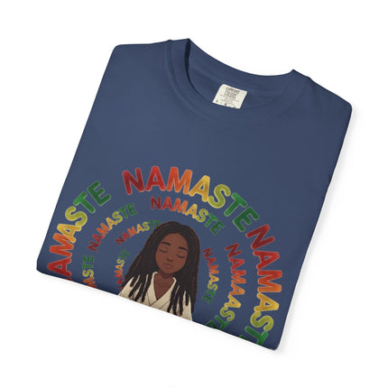Namaste Meditation T-Shirt — Peaceful Yoga Graphic Tee