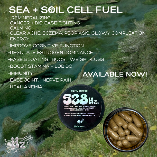 SEA+SOIL CELL FUEL CAPSULES : 528hz