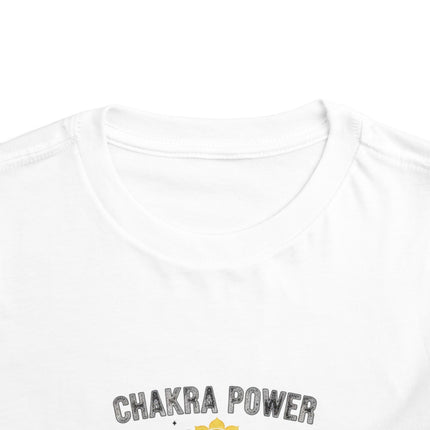 Chakra Power Toddler Tee — Colorful Kids Chakra Energy Shirt