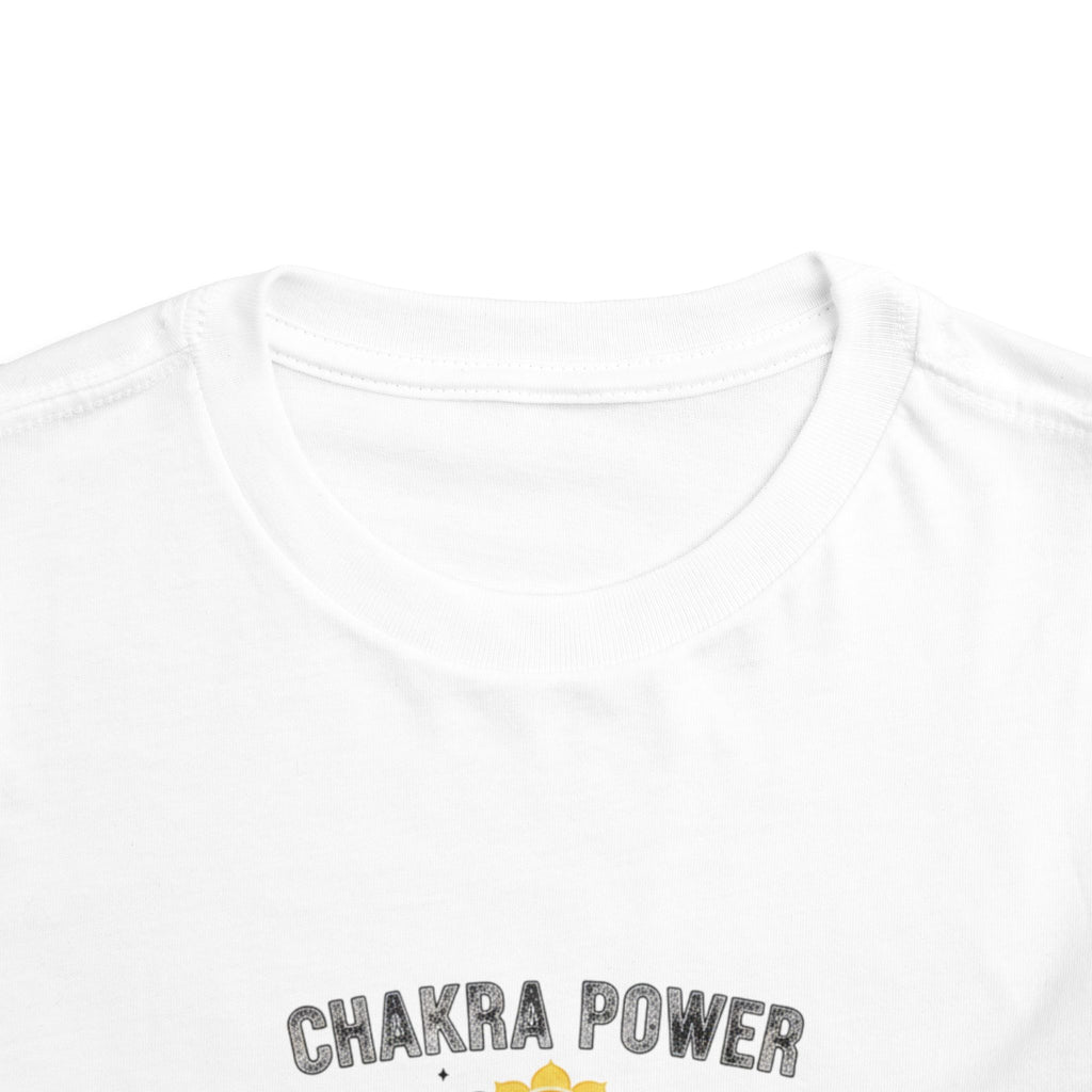 Chakra Power Toddler Tee — Colorful Kids Chakra Energy Shirt