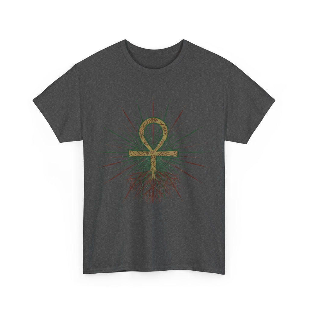 Root Chakra Grounded Ankh T-Shirt (Unisex)
