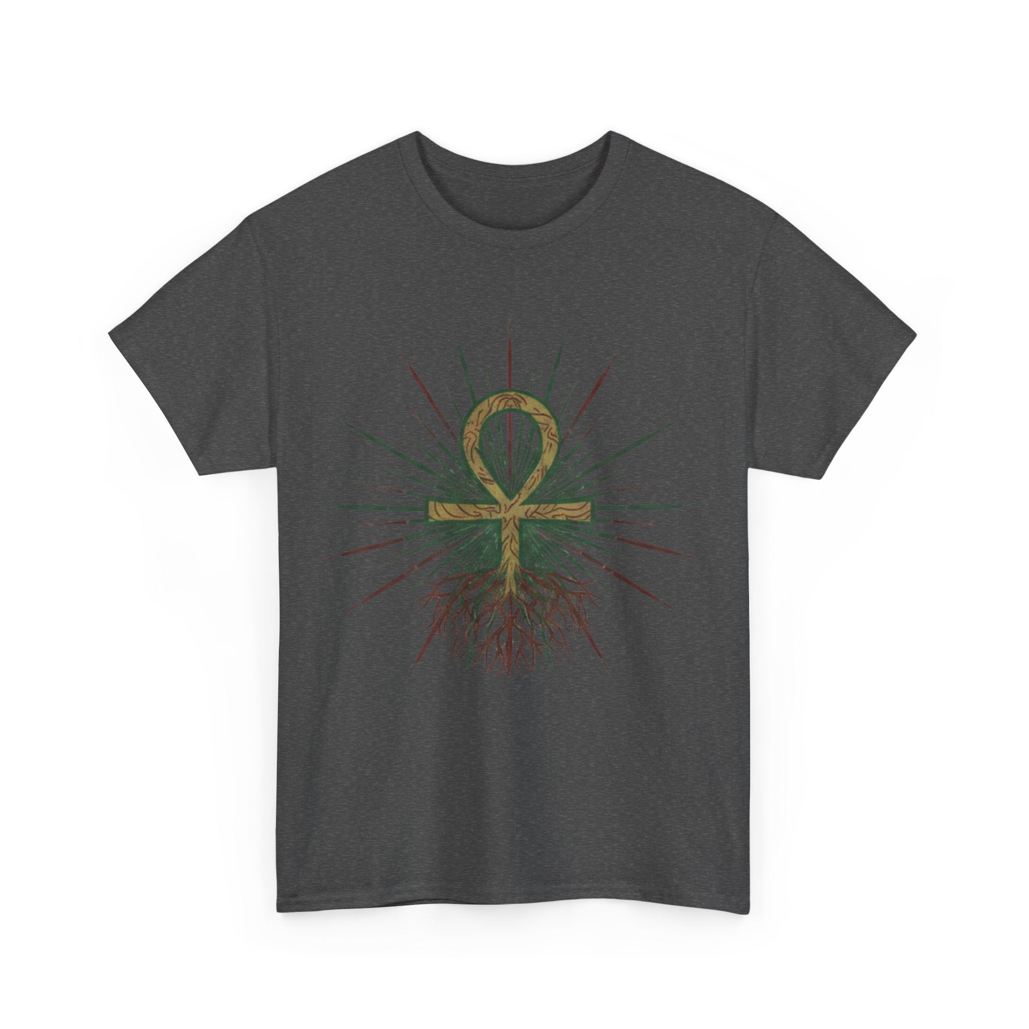 Root Chakra Grounded Ankh T-Shirt (Unisex)