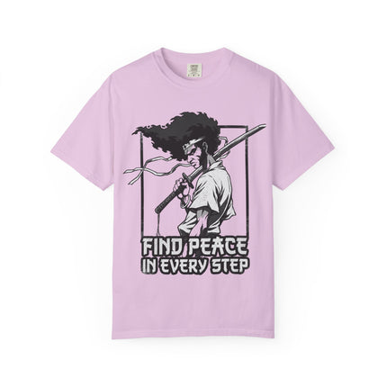 Afro samurai peace T-shirt