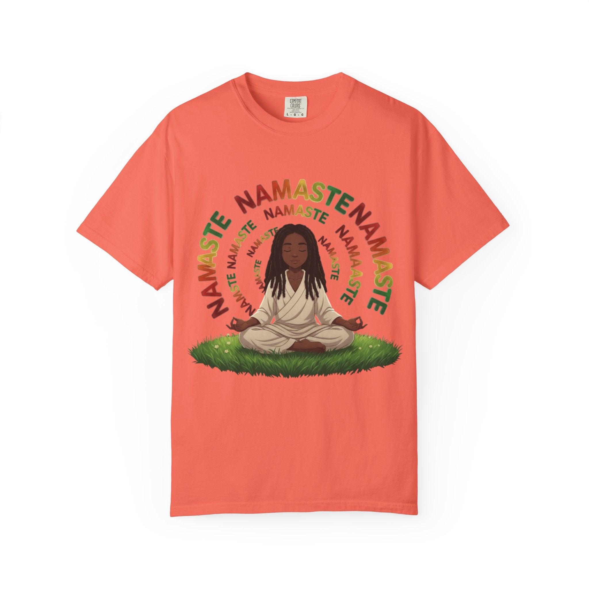 Namaste Meditation T-Shirt — Peaceful Yoga Graphic Tee