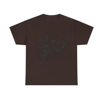 "1 love" Graphic T-Shirt