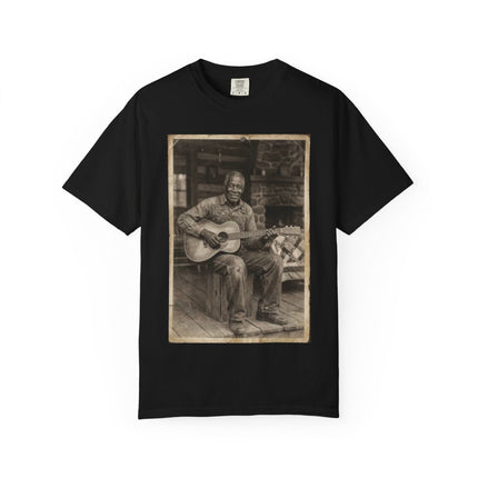 Rustic Guitar Themed T-Shirt