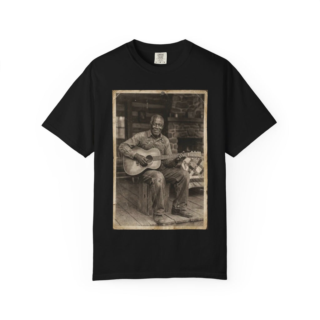 Rustic Guitar Themed T-Shirt