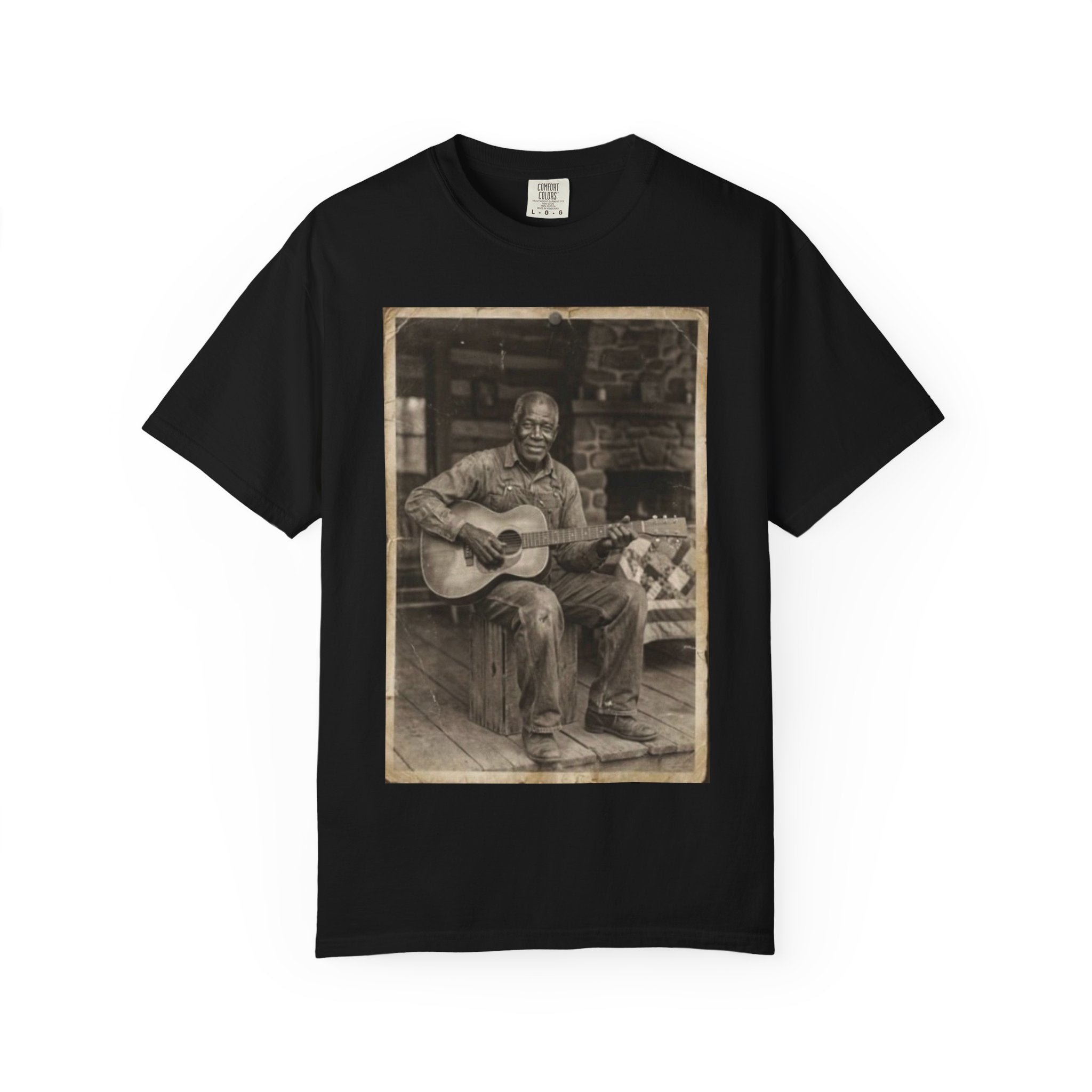 Rustic Guitar Themed T-Shirt