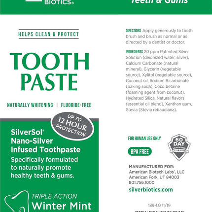 Natural Whitening Coral Toothpaste