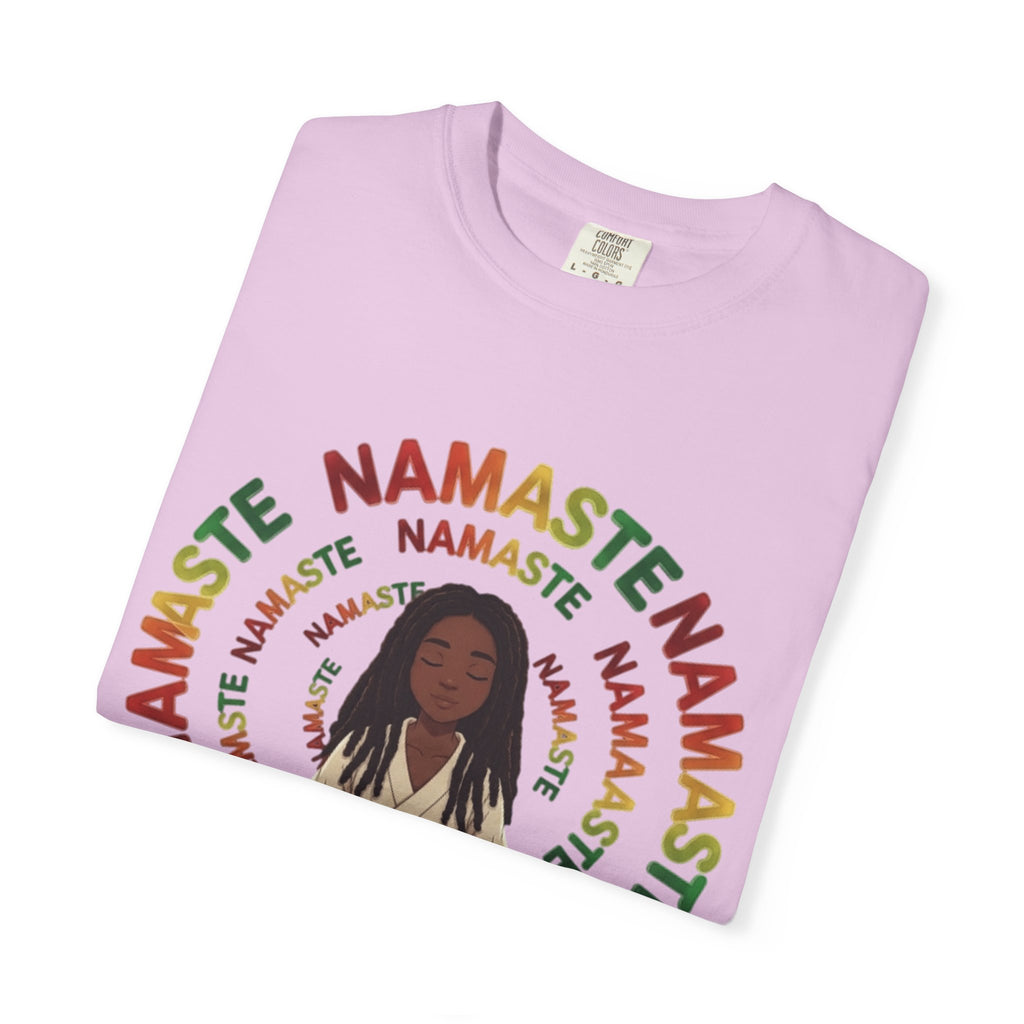 Namaste Meditation T-Shirt — Peaceful Yoga Graphic Tee