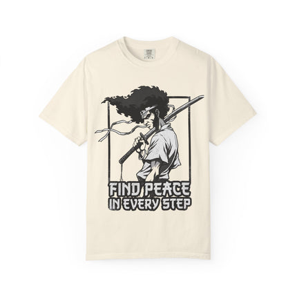 Afro samurai peace T-shirt