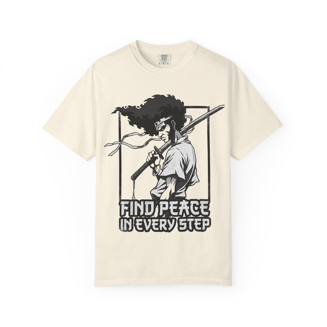Afro samurai peace T-shirt