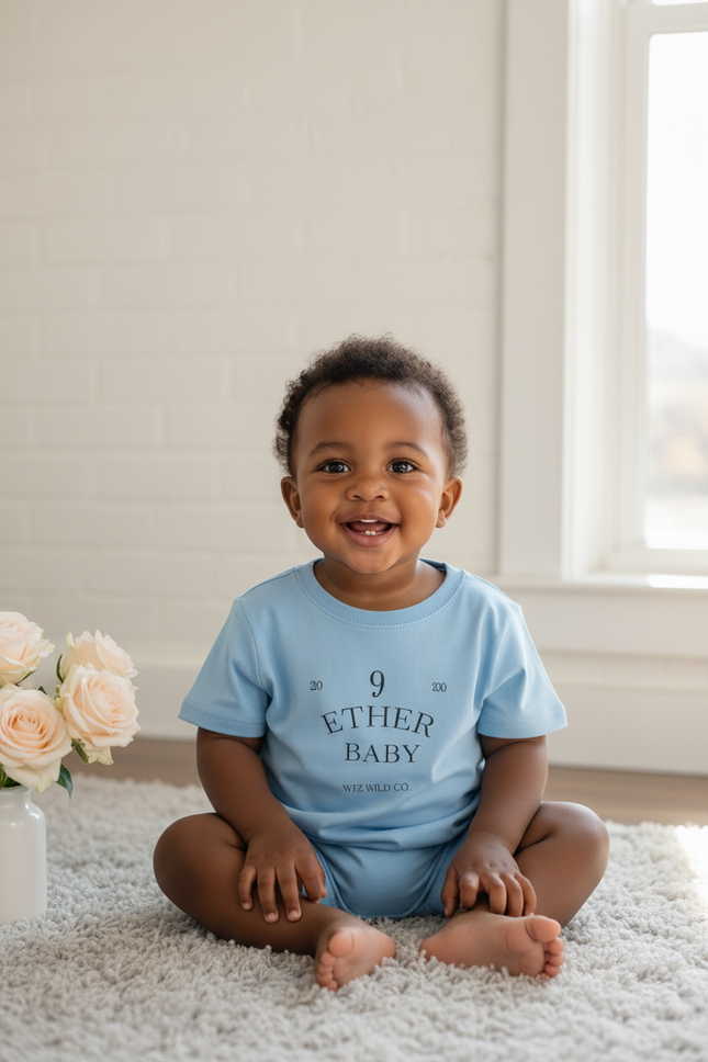 Infant Tee - 'Either Baby' Vintage Logo Infant Fine Jersey Shirt