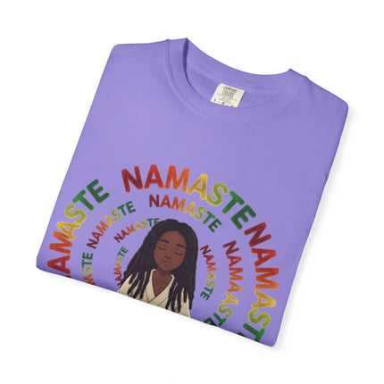 Namaste Meditation T-Shirt — Peaceful Yoga Graphic Tee