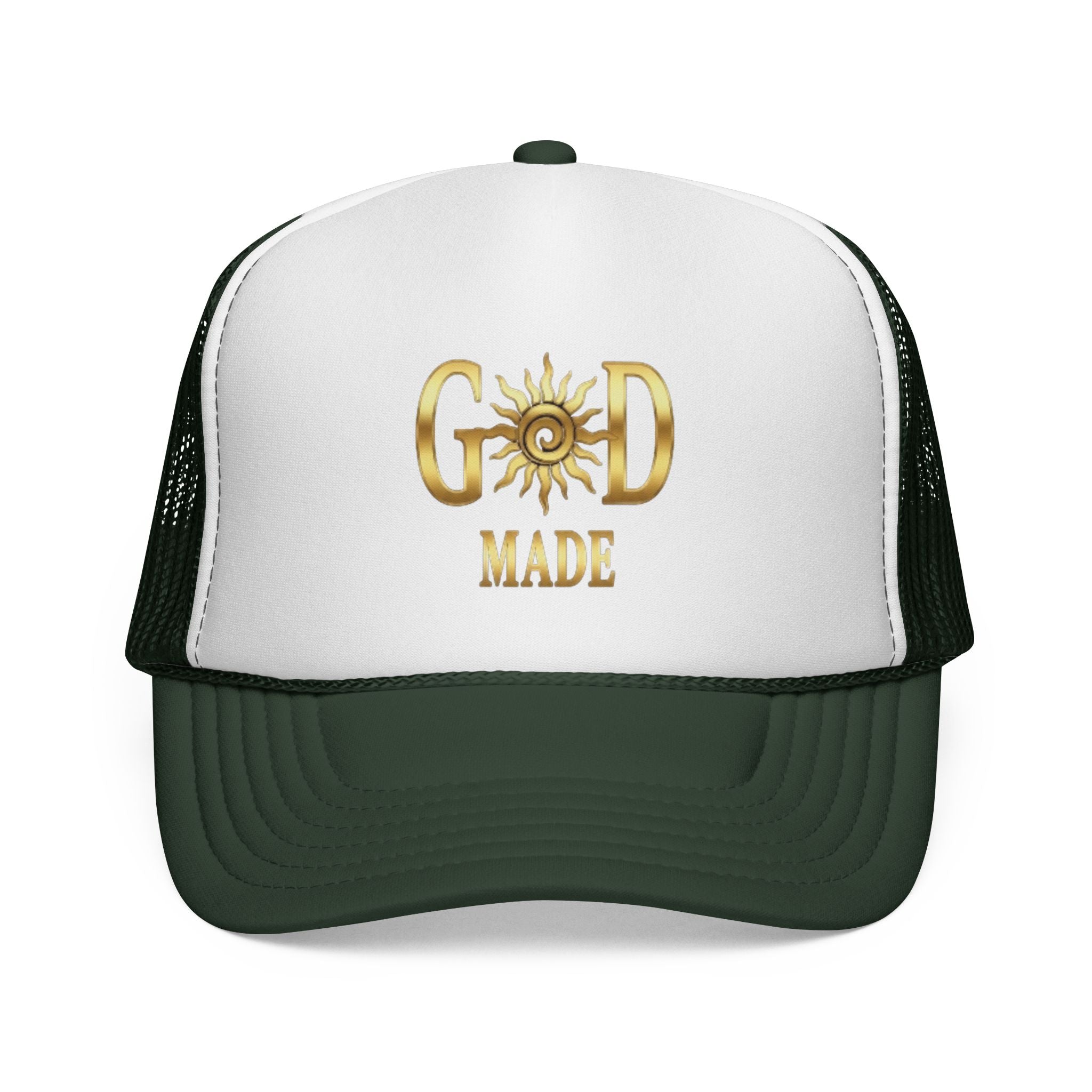 God Made Trucker Cap